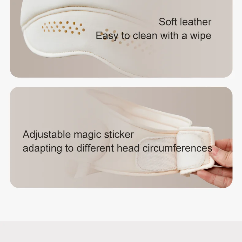 4 massage modes 3 level Heating Eye Scalp Massager Kneading Relieve fatigue Air Pressure Head Massager