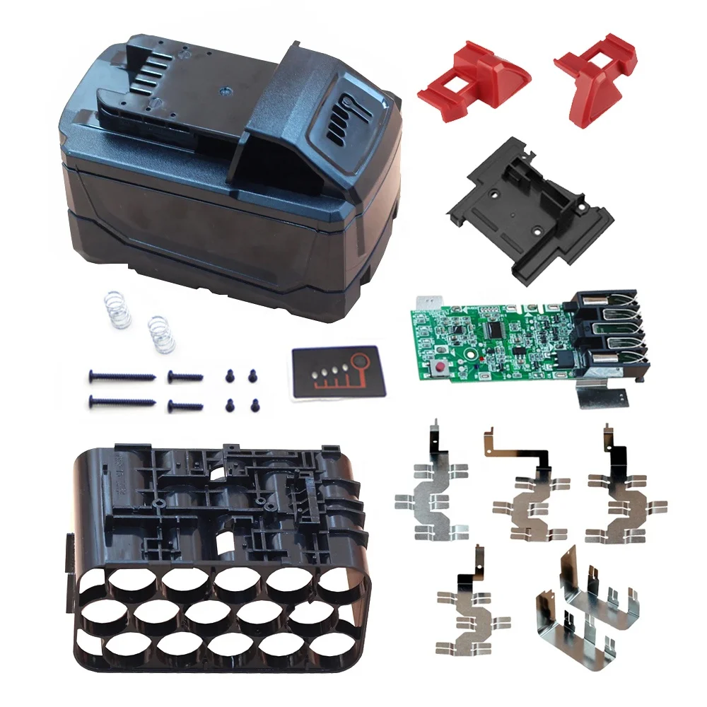18650*15 BMS Li-ion Battery Case Replacement for Milwaukee Battery 18v Case Cordless Combo Kit Housing M-18S