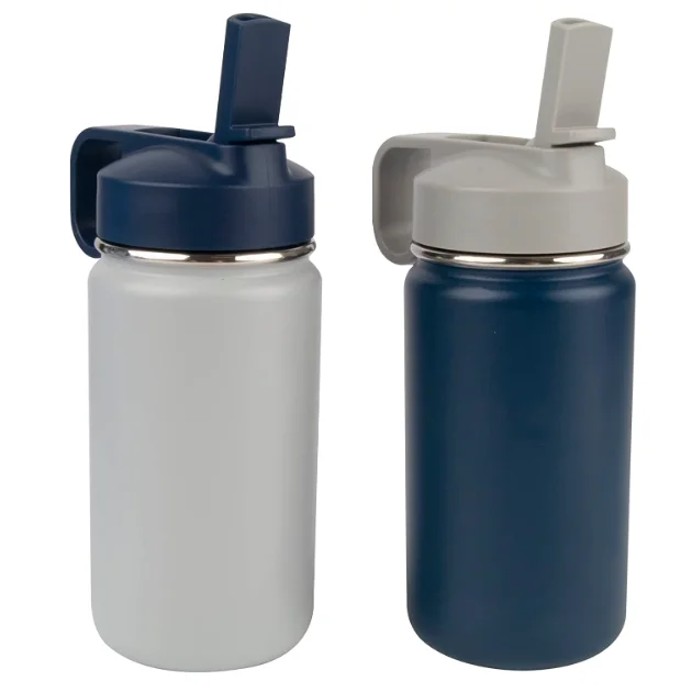 500ml Stainless Steel Children Cute Cartoon Vacuum Flasks Kids Tumbler Thermos Mug Thermal Water Bottle with Straw