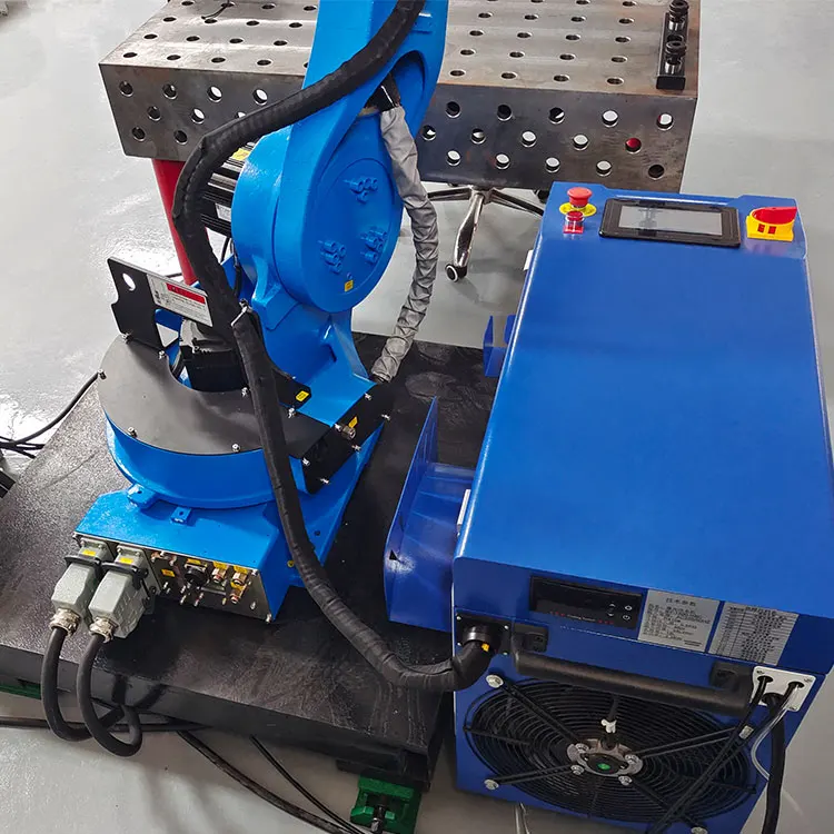 Robotic Laser Welding Machine Robot With Automatic Welding Robot Arm 6 Axis Welder