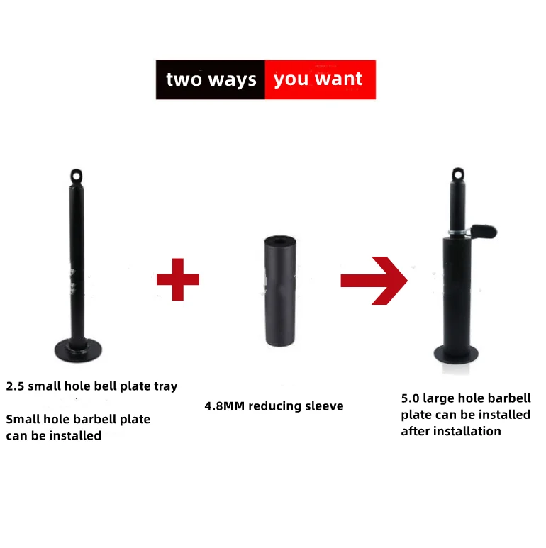 household  Wire Rope Pulley Set Professional Pulley Cable Machine Triceps Trainer Pull Down Rope