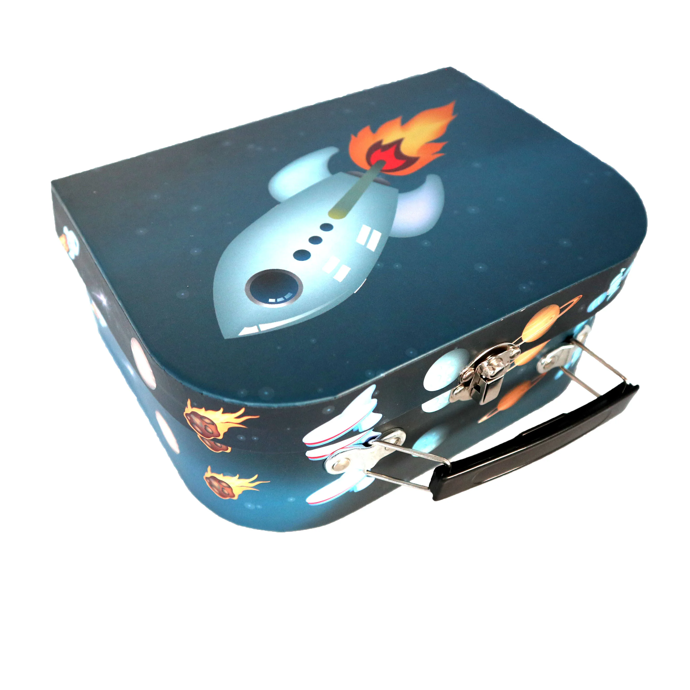 Cardboard Luggage Doll Suitcase Baby Gift Clothes Apparel Paper Box