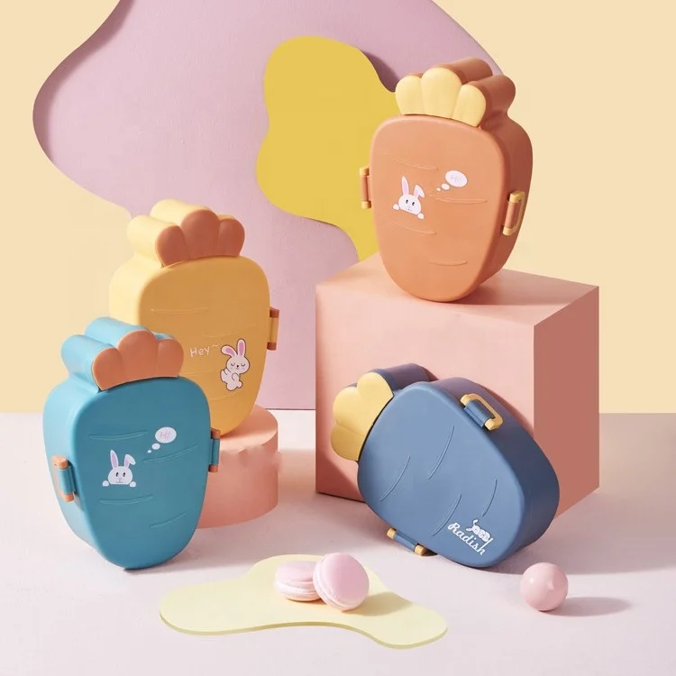 Портативный Ланч-бокс с термоизоляцией в японском стиле для студентов офисных работников и детей