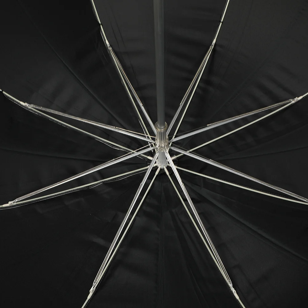 supper light aluminum frame and 190 T polyester  with silver coating big size umbrella for advertising