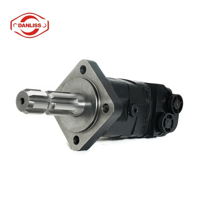4 Bolt Flange Mounting Orbit Hydraulic Hydro Motor OMSY Extended Bearing for Mini Loader