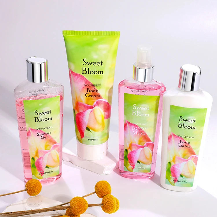 Natural Skin Bath Wash Body Care Set Private Label Bath Spa Gift Set For Home