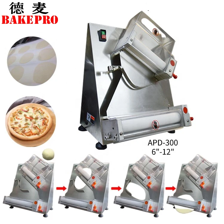 BAKEPRO APD-30  Croissant Bread Pizza Naan Pita Tortilla baking equipment soft dough biscuit pro Bakery dough moulding machine