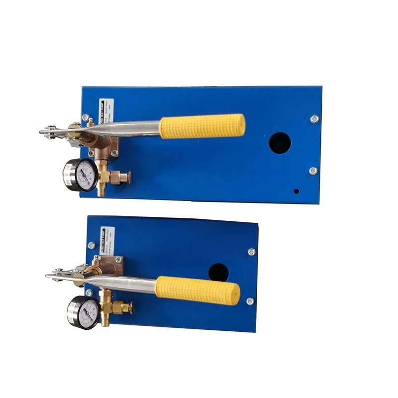 Manual hydraulic test pump high pressure 0-250 Bar