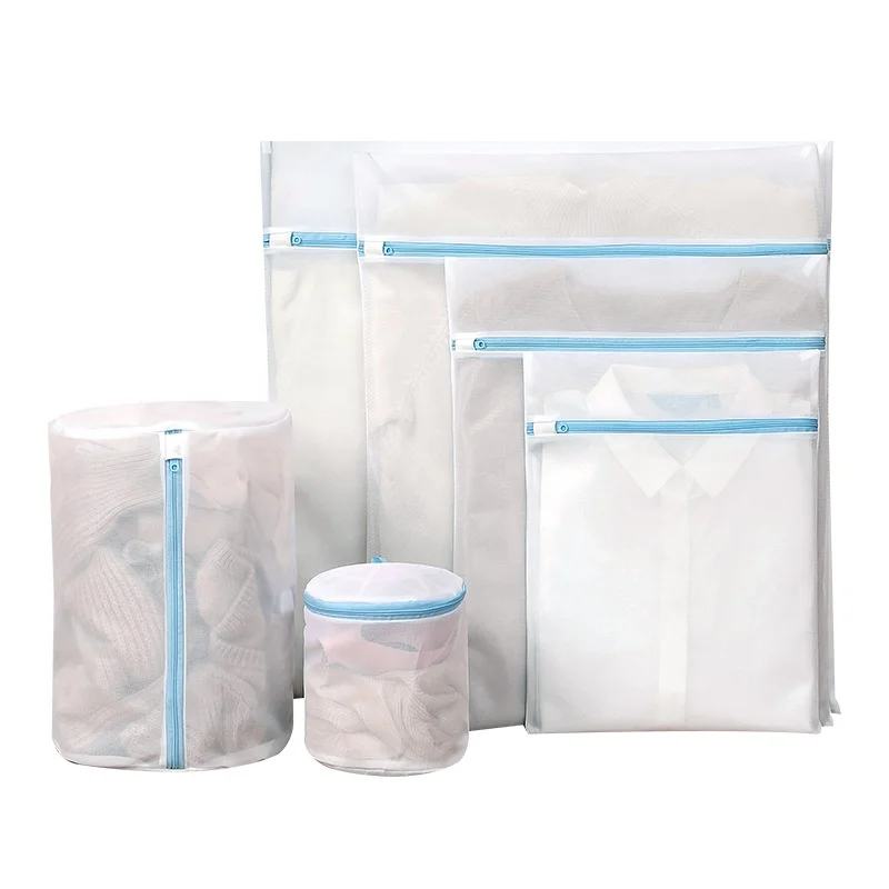 Hot Sale Net Mesh Laundry Bag Washing Bag Lingerie Bag With Logo