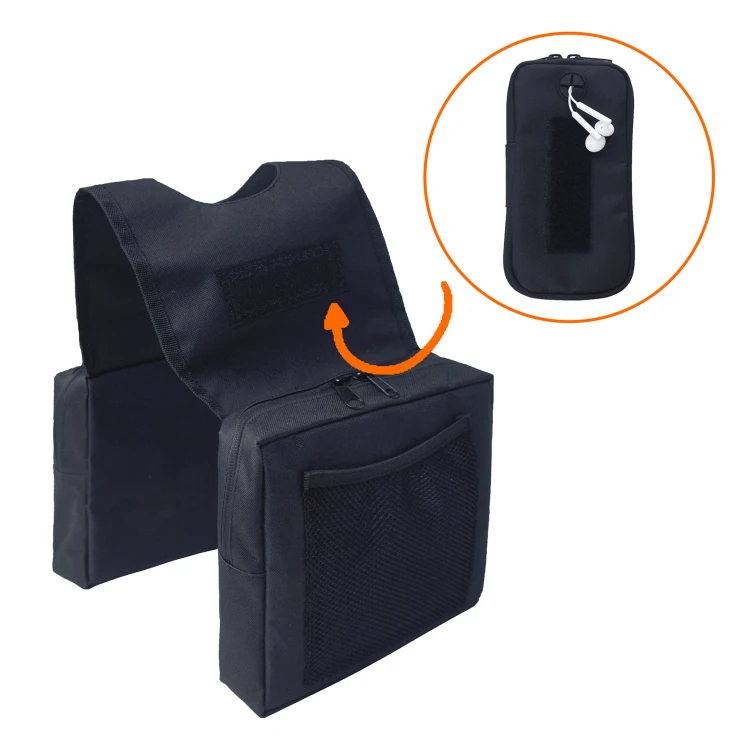 Motorcycle Waterproof ATV UTV Front Tank Saddle Storage Bag with Mobile Bag