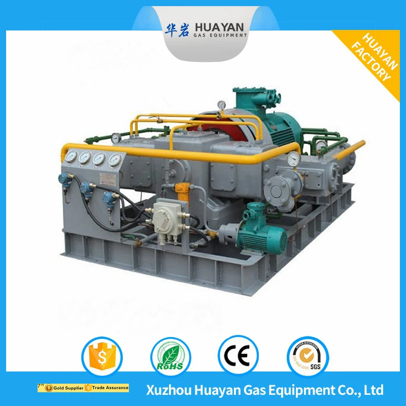 China Z/W/D/M Type Low Noise  Booster Piston CNG Methane Biogas Compressor for Oil & Gas Production Field