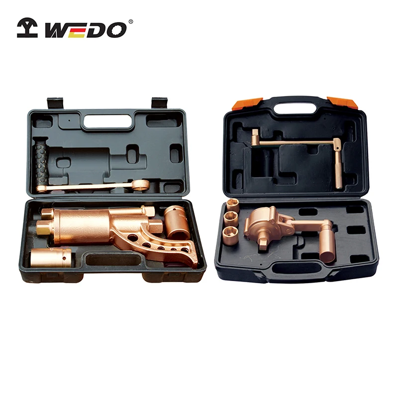 WEDO German DIN standard & BAM Certification ATEX Non-искрящующий трудосберегающий ключ разборные автомобильные шины