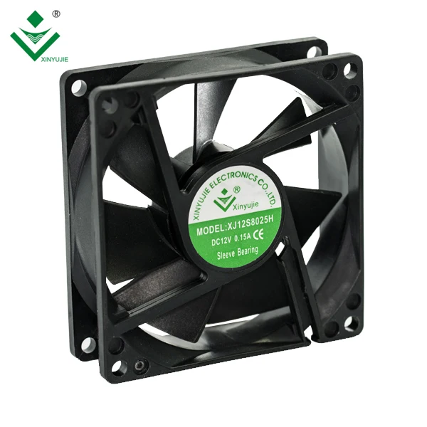 8025 Strapping Machine Cooling 80x80x25 24V Fan Cooler 80mm 12V Fan 8025 Ball Bearing 8cm