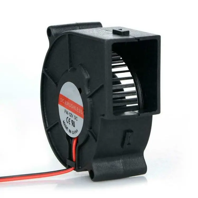 DC 12 Volt Brushless Industrial Exhaust Air Blower Cooing Radiator Fan For Sale