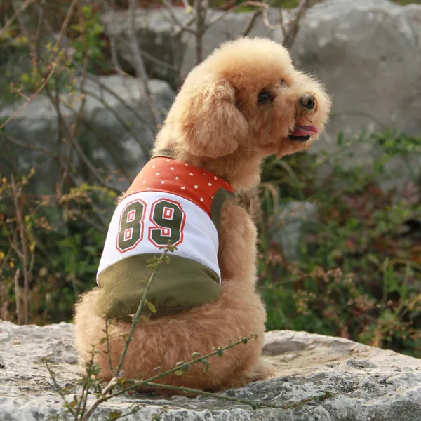 number 89 sports animal vest