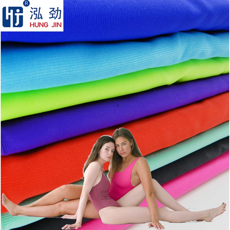 Multi-color light printed fabric single jersey recycled melange ethnic stretch fabric for yoga wear