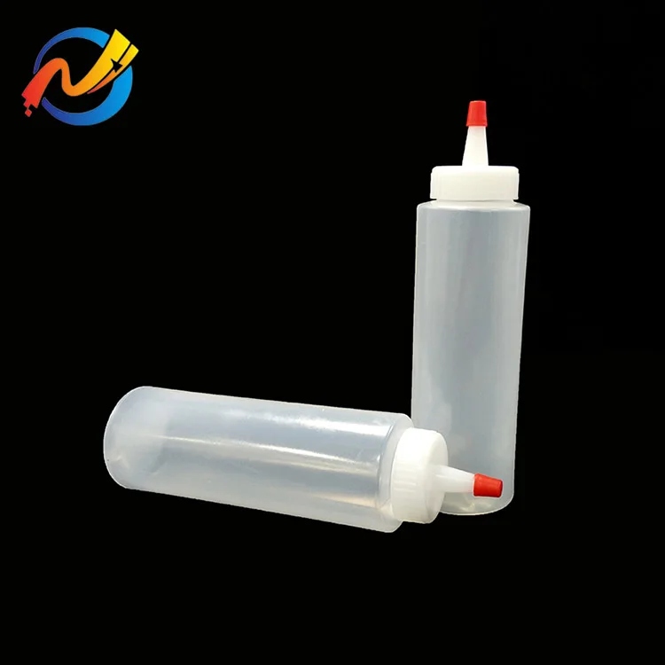 Hot sale 250 280 ML empty  soft ketchup sauce bottle  dropper bottles