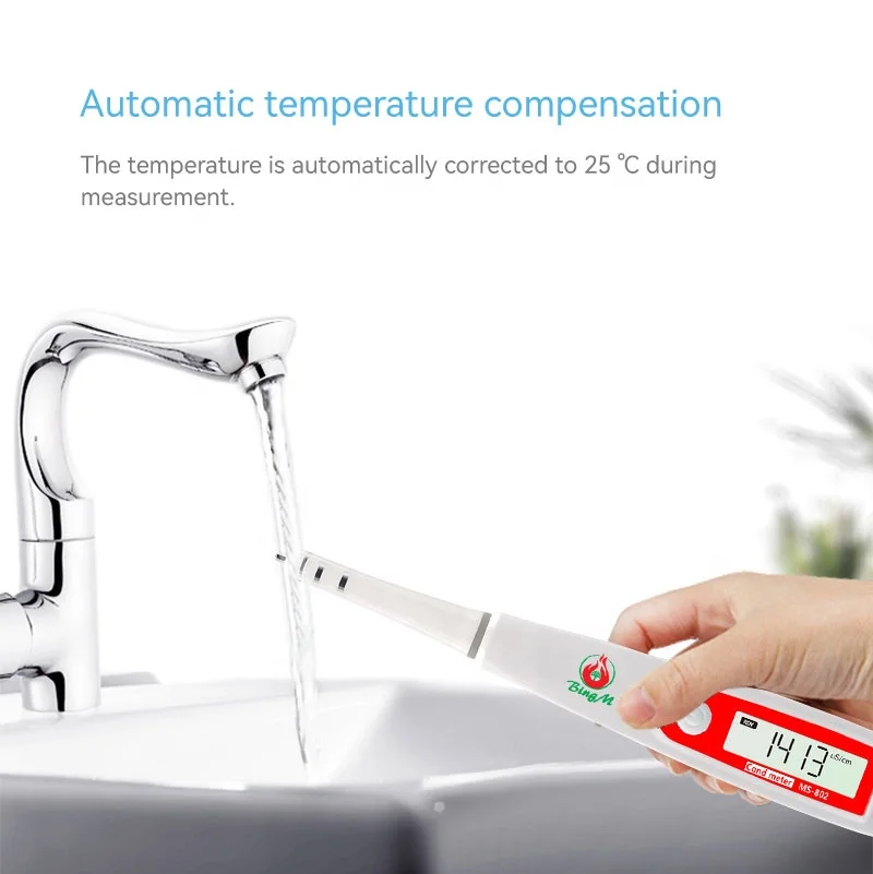 Pen Type Digital Electrical Conductivity Meter Portable Ec Meter EC Controller
