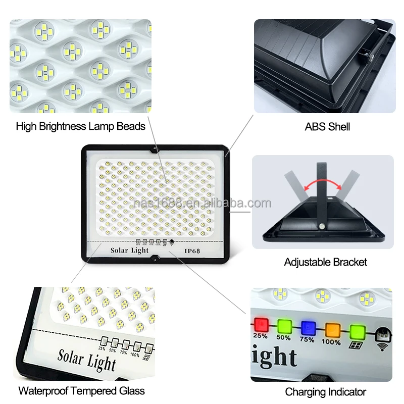 Handybrite floodlight  Solar Flood Lights 100w Ip65 Solar Flood Lights outdoor lights led