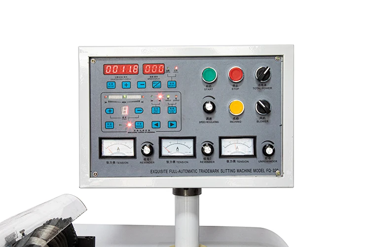 High Quality Small Noise Label Cutting Slitting Rewinding Machine