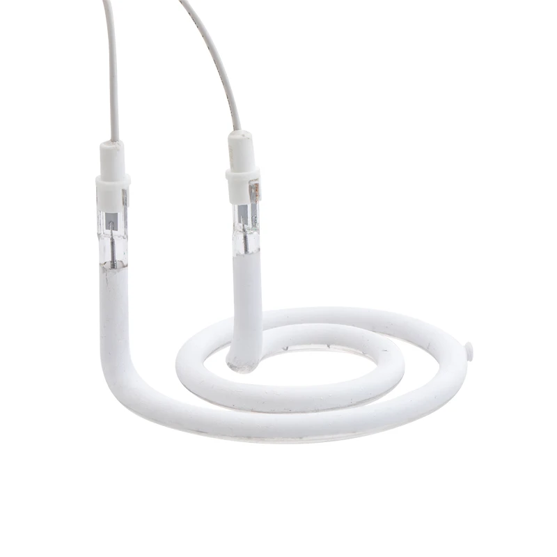 OEM Ring Quartz Tube ceramic white reflector Infrared Lamp for Machine Heating Drying use