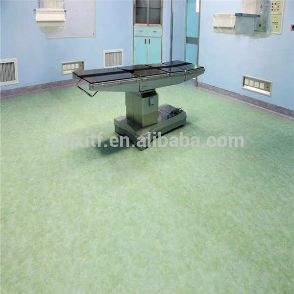 Good quality conductive floor for operation room of hospital 2mm thick antistatic floor