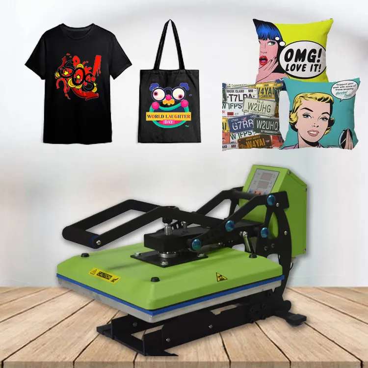 Heat Press Clothes Sublimation tshirt printing machine manual heatpress roll heat press machine