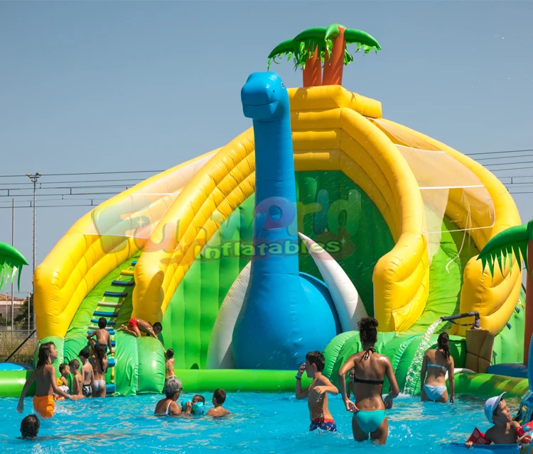 Gonflables Санки bords de piscines juegos acuaticos inflables надувной замок парки бассейн водная горка с
