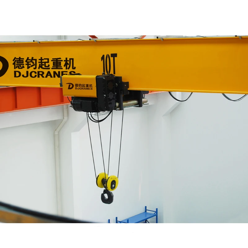 Dejun Brand Single Girder Overhead Crane M5/FEM2M Working Class With Electric Trolley