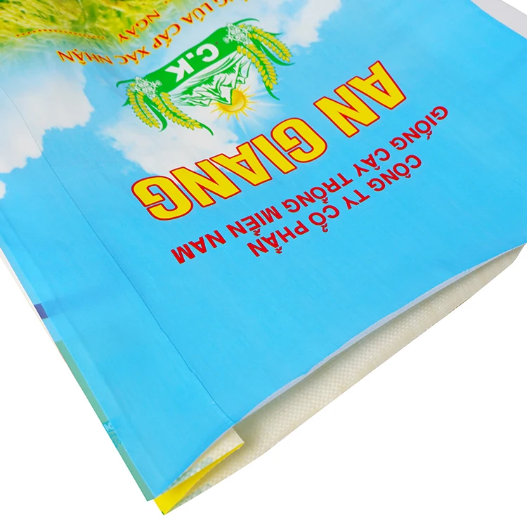 Rice Bag 50Kg For Packaging, PP Woven Rice Bag, Rice Packing Bag