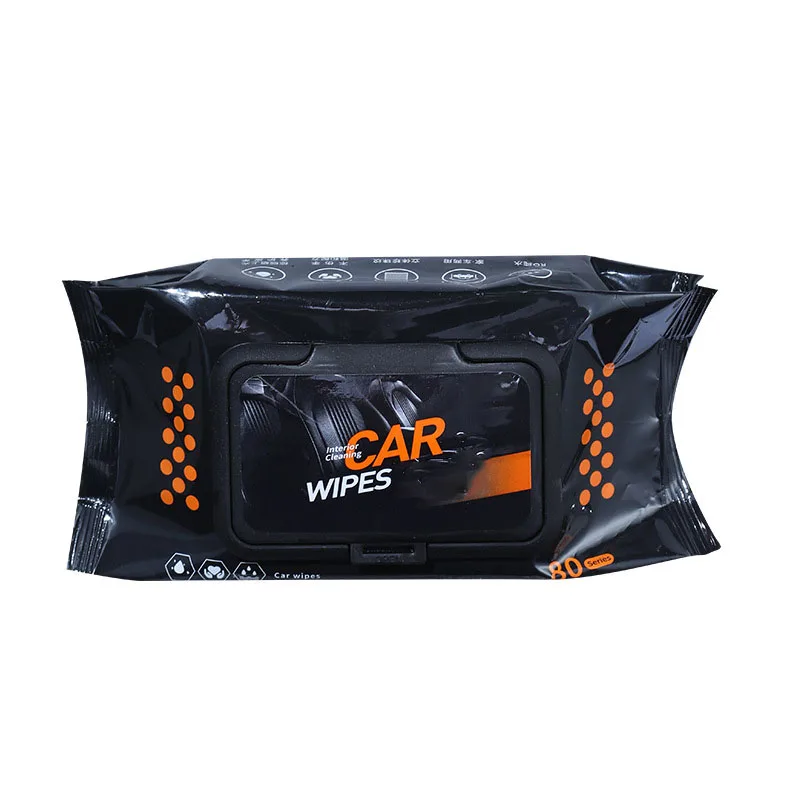 2024 dashboard clear wet wipe leather car glass hand gym golf wet wipes eco friendly disinfecting wipe for cleaning