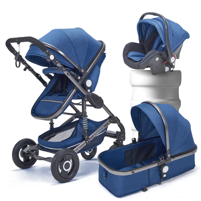 Sitting and Lying Stroller Weight with Car Seat