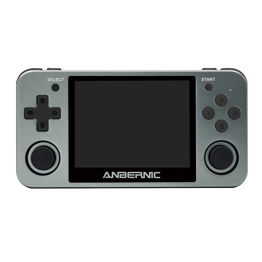 Anbernic RG350M 3,5 дюймовый IPS экран 64Bit DDR2 512M 16GB 3000 + игр Ретро портативная игровая консоль для видеоигр
