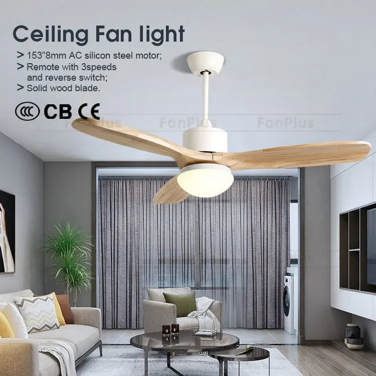 Modern Nordic fan LampSimplicity Low Profile Home Remote Control Led Ceiling Fan With light