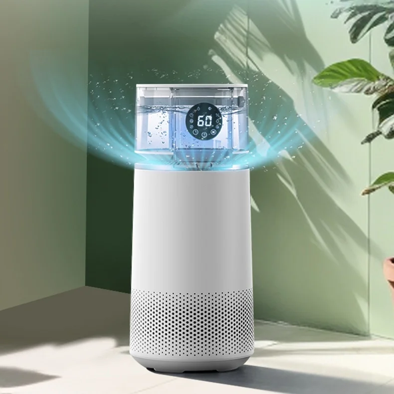 Humidity sensor thermo humidifier wholesale evaporative heating humidifier OEM evaporative built-in hygrometer thermal fogger