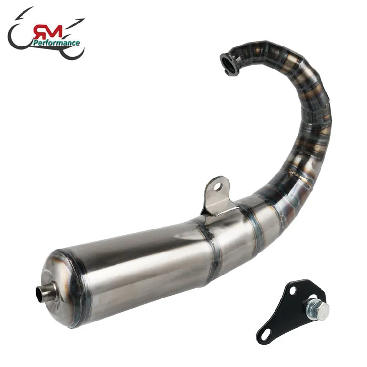 JISO DIO50 Motorcycle Exhaust Scooter  Muffler Tuning Upgrade Dio 50 Scooter Parts For For Honda DIO AF18 AF25 90cc-125ccRacing