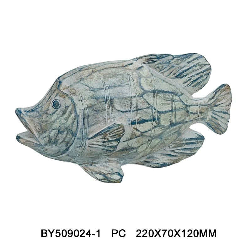 Molds Sea Statues Ocean fish crafts Resin Home Decoration coastal SCULPTURE Vintage  Figure