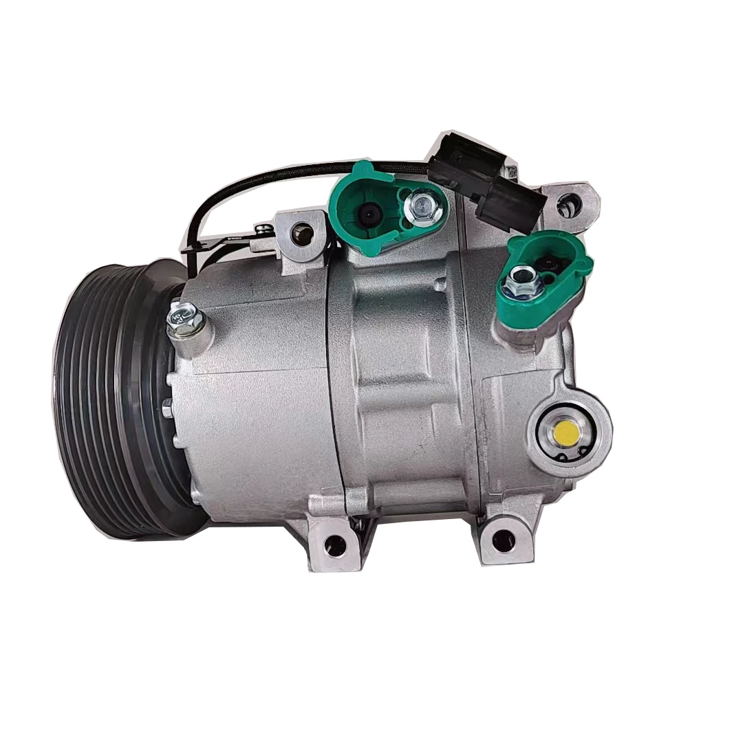 China suppliers denso electric air conditioner compressor spare parts auto ac compressor for 12v VS16 suitable to 11 Yuedong 6PK