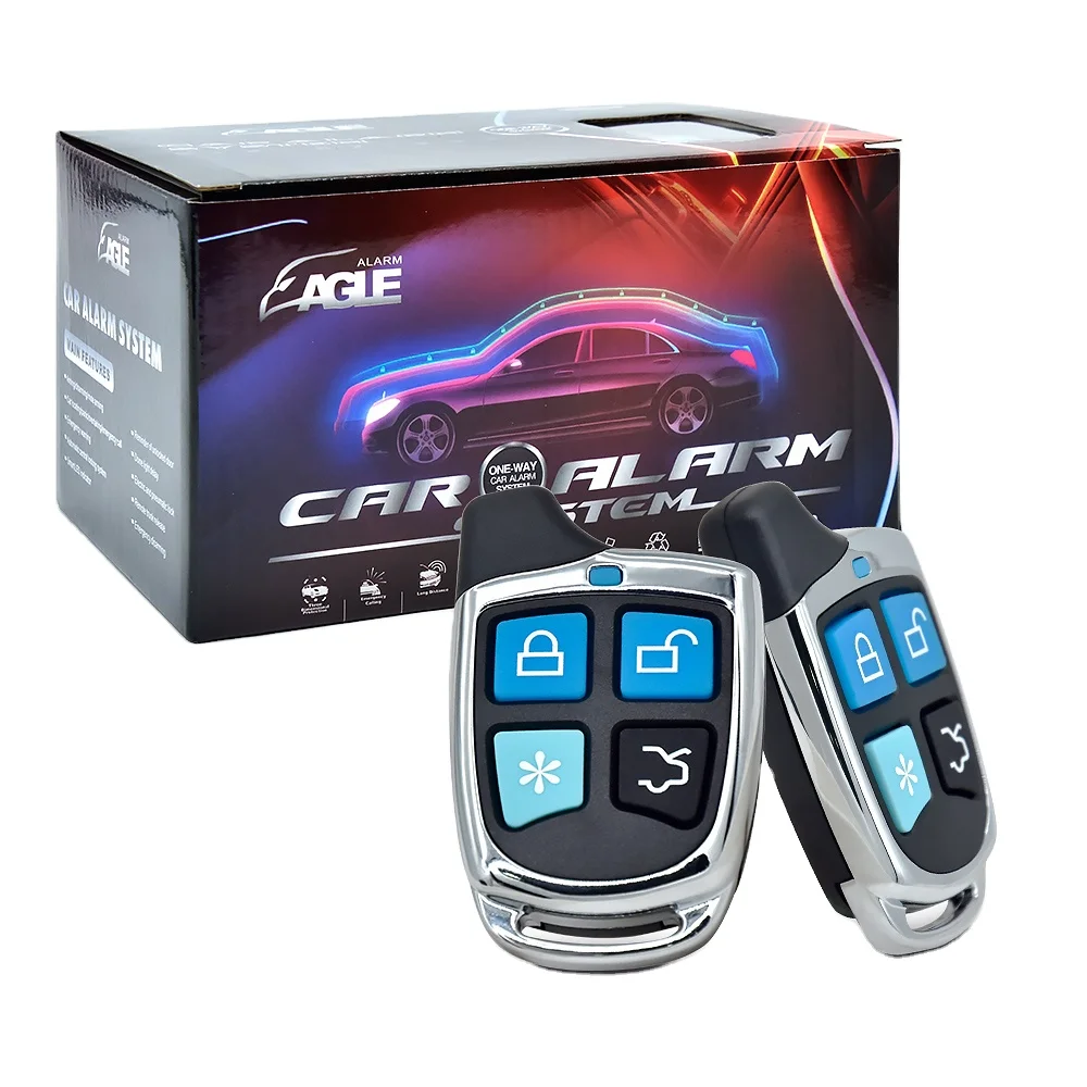 one way universal anti-hijacking car alarm system with good price