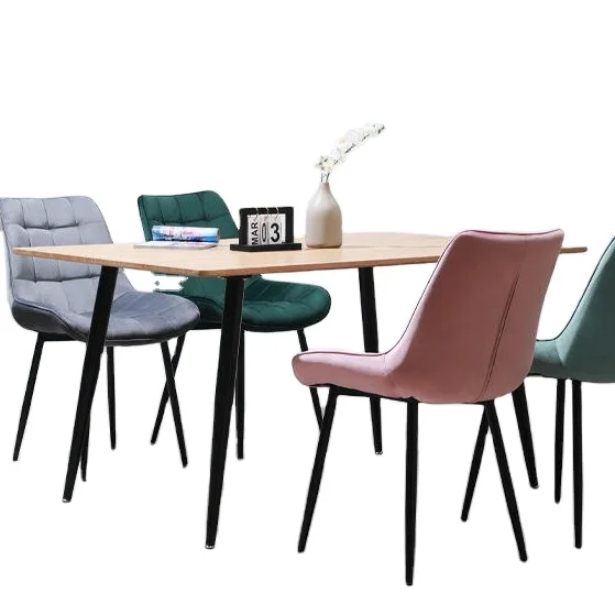 Modern velvet hotel dinning surface metal legs living room dining chairs bar stool commercial velvet fabric bar chair