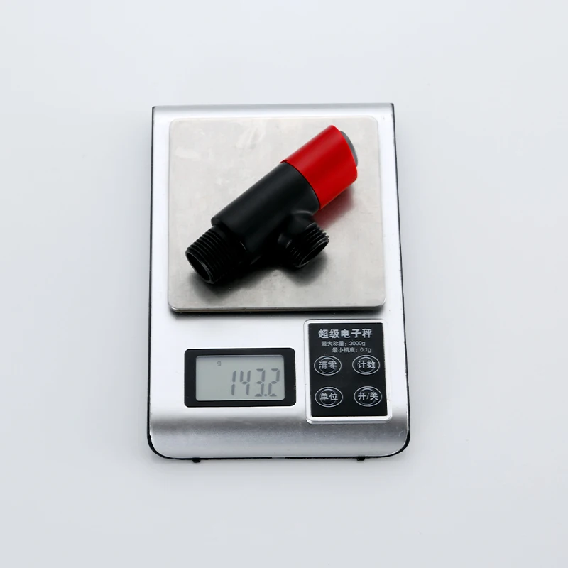 Hot Selling Push Button Hot and Cold 304 Stainless Steel Angle Cock Valve SUS 1/2