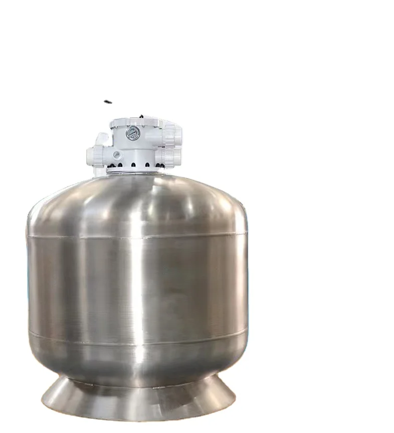 Huaxi оптовая продажа 304 песочные фильтры из нержавеющей стали для бассейнов непрерывный Песочный фильтр коммерческая система песочных фильтров