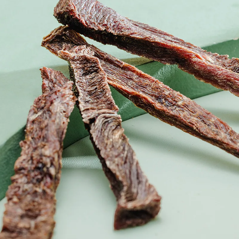 Лакомство из вяленой говядины лакомства натуральные вкусные премиум-класса оптовая продажа высокое питание помогает собакам оставаться здоровыми и активными