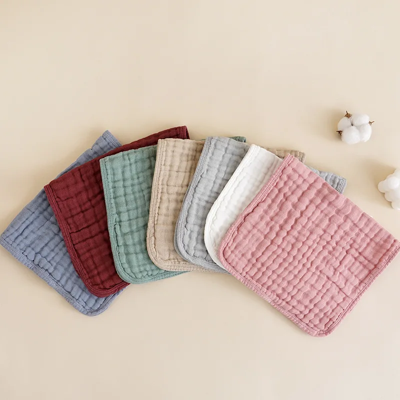 Extra Soft and Absorbent 100% Cotton Baby Muslin Burp Cloth