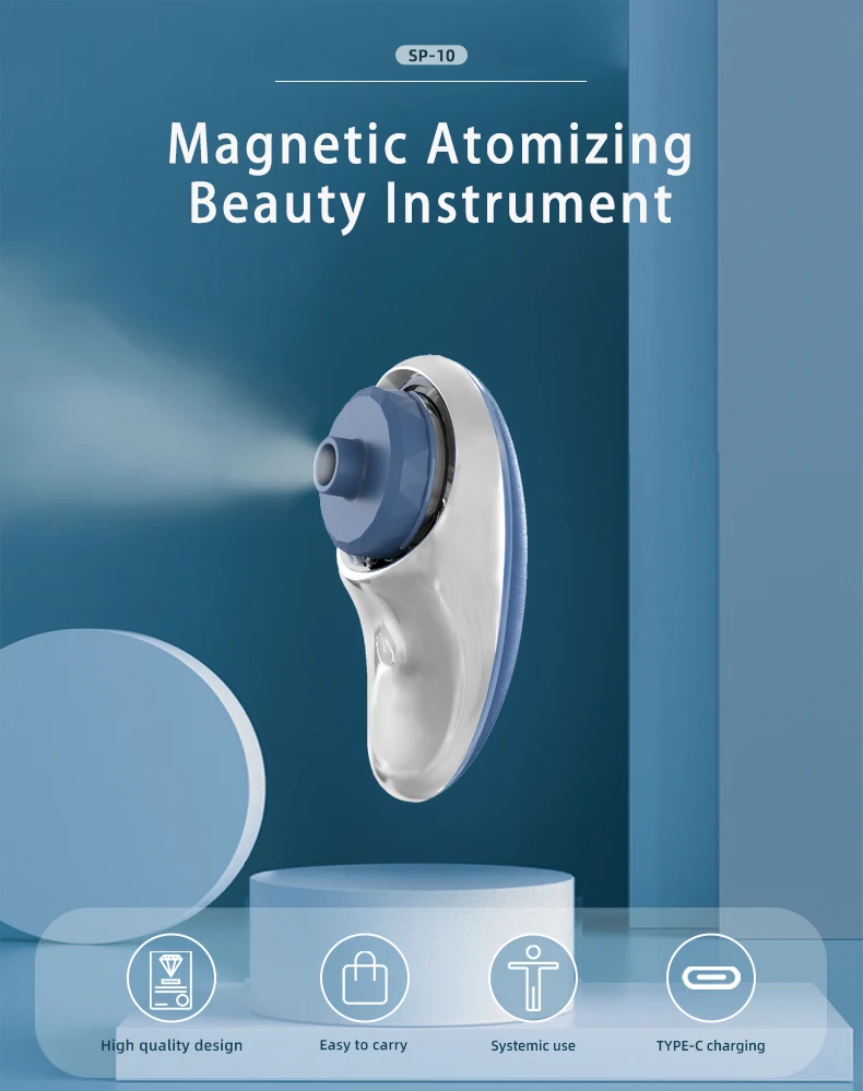 2024 Hot sale product hydrogen nano facial mist breath spray facial hair spray powder keep glossy moisture and skin moisturizing