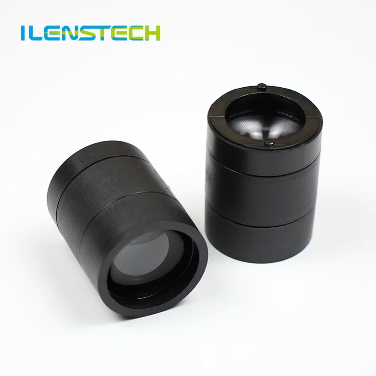 ILENSTECH LED Convex Lens 3 Degree Ultra Narrow Beam Angle Two Convex LED Optical Lens