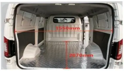 High Quality Dongfeng s Series Gasoline Euro VI Mini Van Truck for Exporting