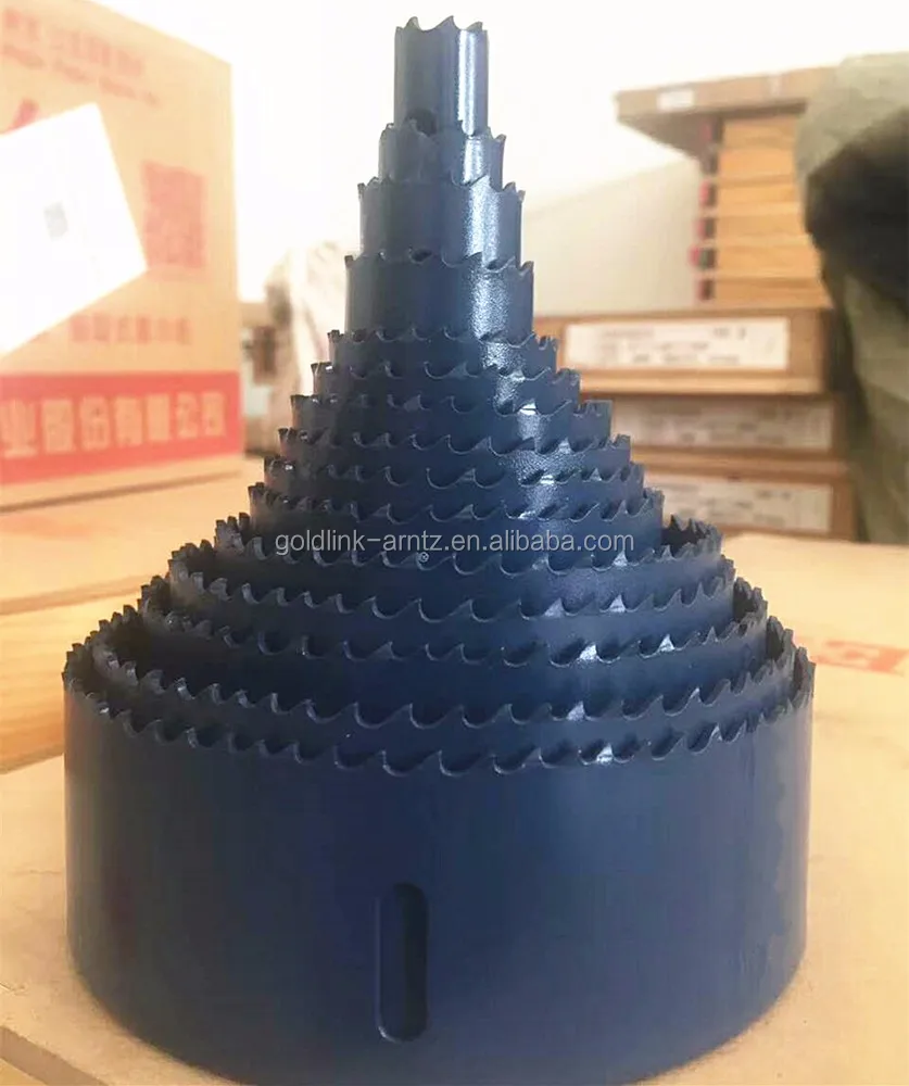 
HSS bi-metal holw saw hole drill perforator 