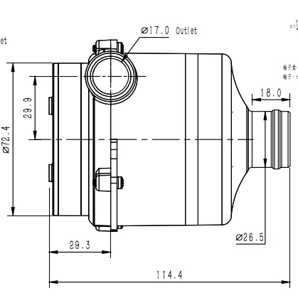 12kPa 30CFM fan blower