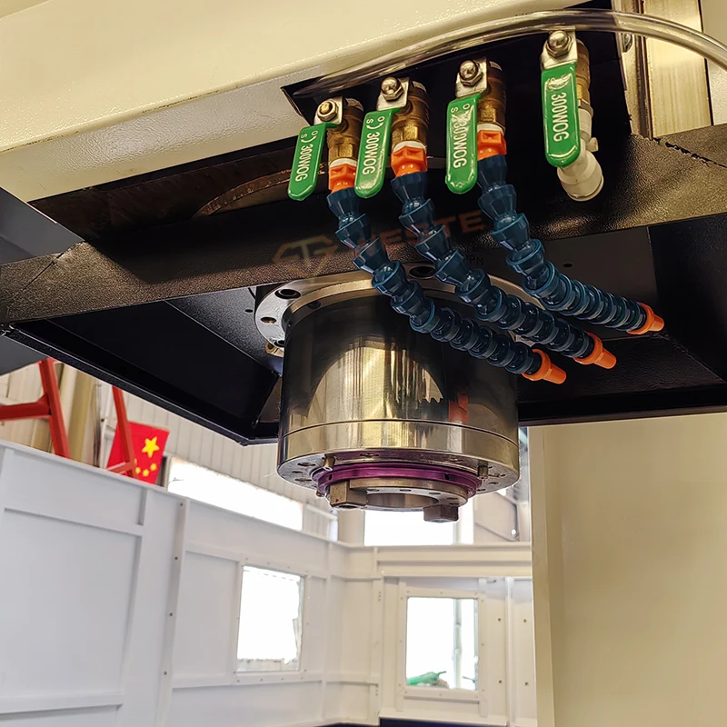 FANUC двухколонный козловой станок с ЧПУ высокоточный фрезерный для производства автомобильных колес